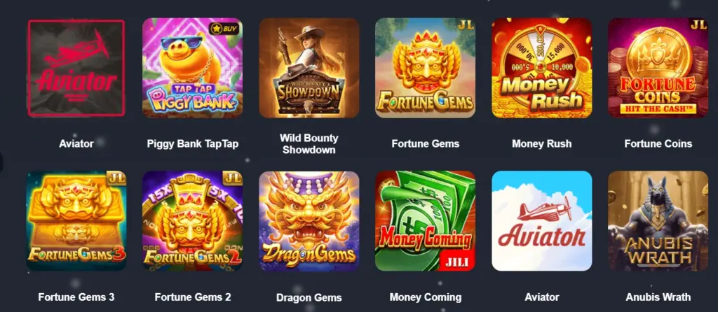 Games in 2888Pak App